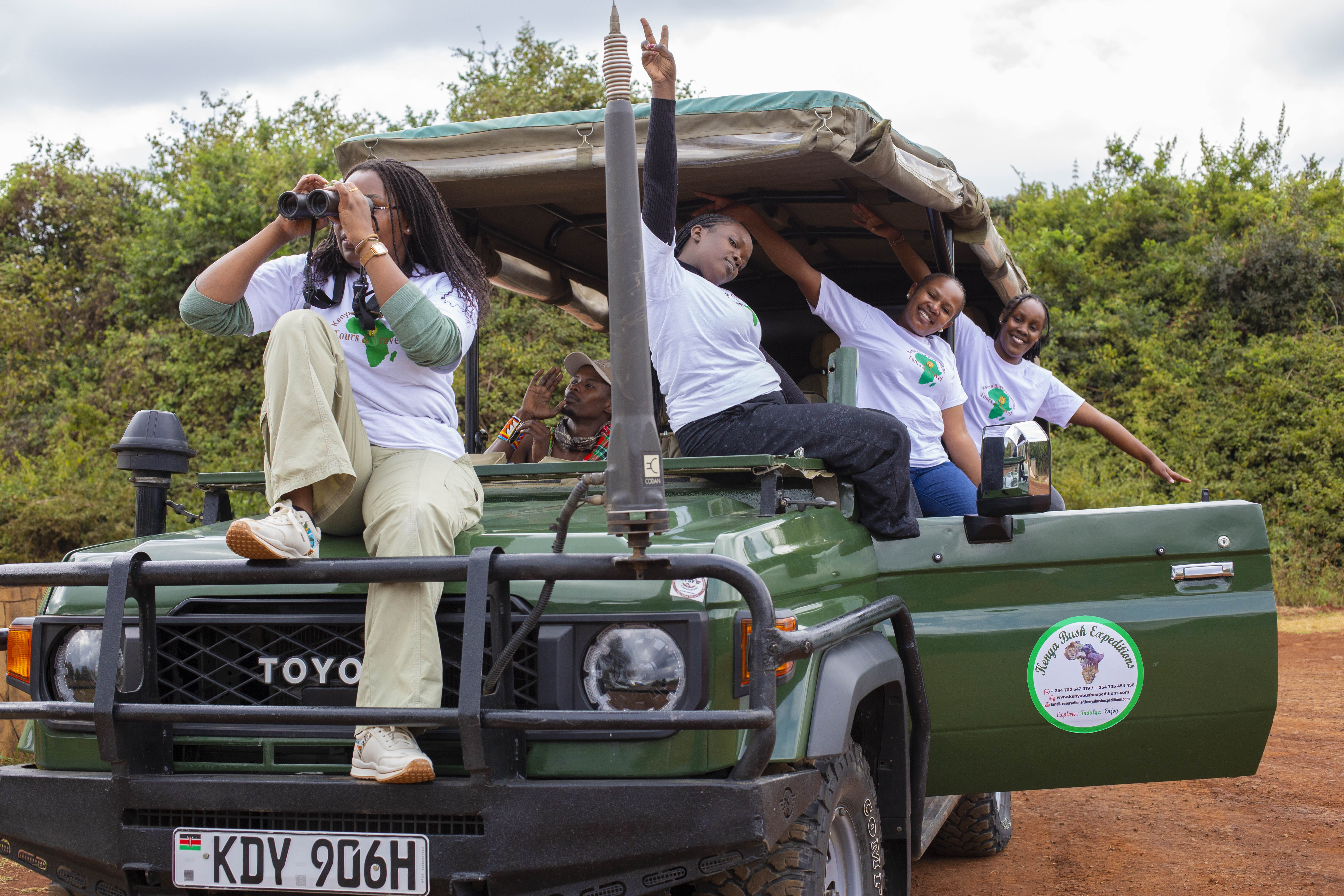 Open Jeep Safari In Nairobi national park